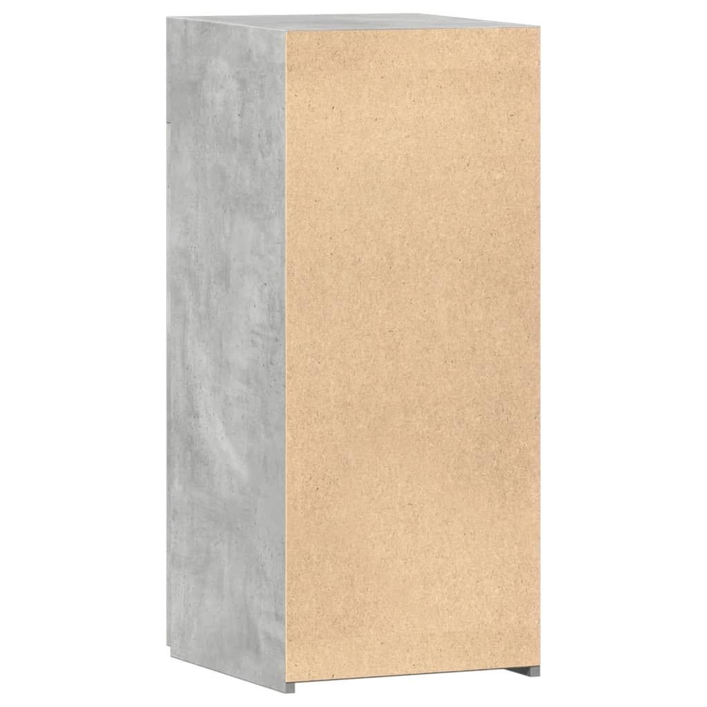 vidaXL Szafka, szarość betonu, 40x42,5x93 cm, materiał drewnopochodny