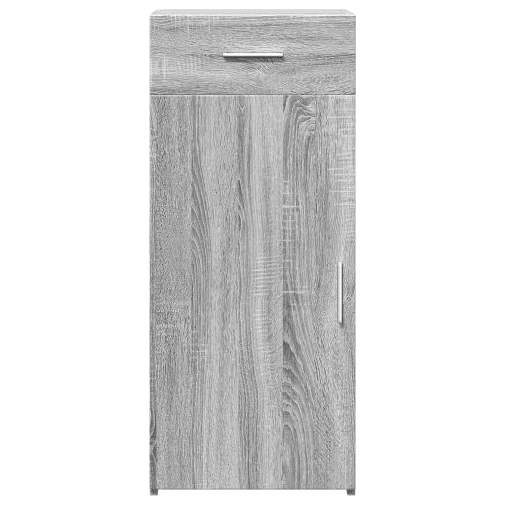 vidaXL Szafka, szary dąb sonoma, 40x42,5x93cm, materiał drewnopochodny