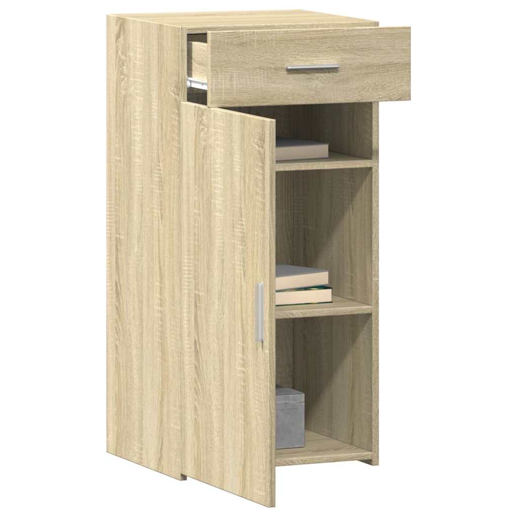vidaXL Szafka, dąb sonoma, 45x42,5x93 cm, materiał drewnopochodny