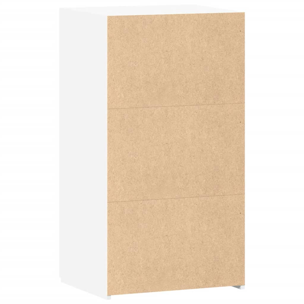 vidaXL Szafka, biała, 50x42,5x93 cm, materiał drewnopochodny