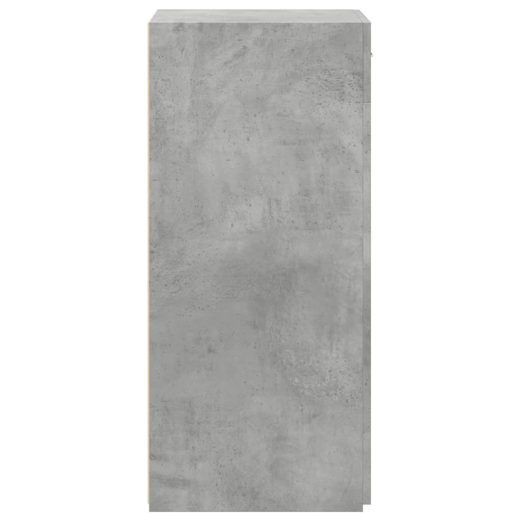 vidaXL Szafka, szarość betonu, 50x42,5x93 cm, materiał drewnopochodny