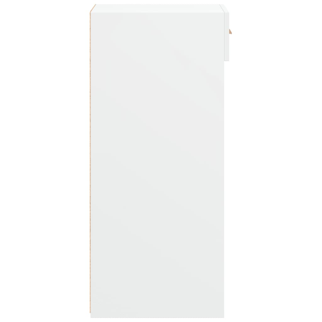 vidaXL Szafka, biała, 30x42,5x93 cm, materiał drewnopochodny