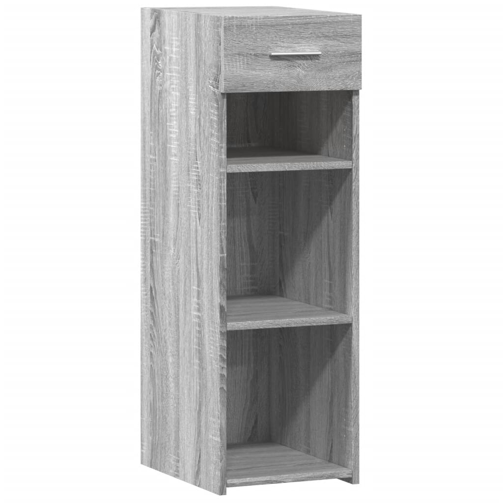 vidaXL Szafka, szary dąb sonoma 30x42,5x93 cm, materiał drewnopochodny