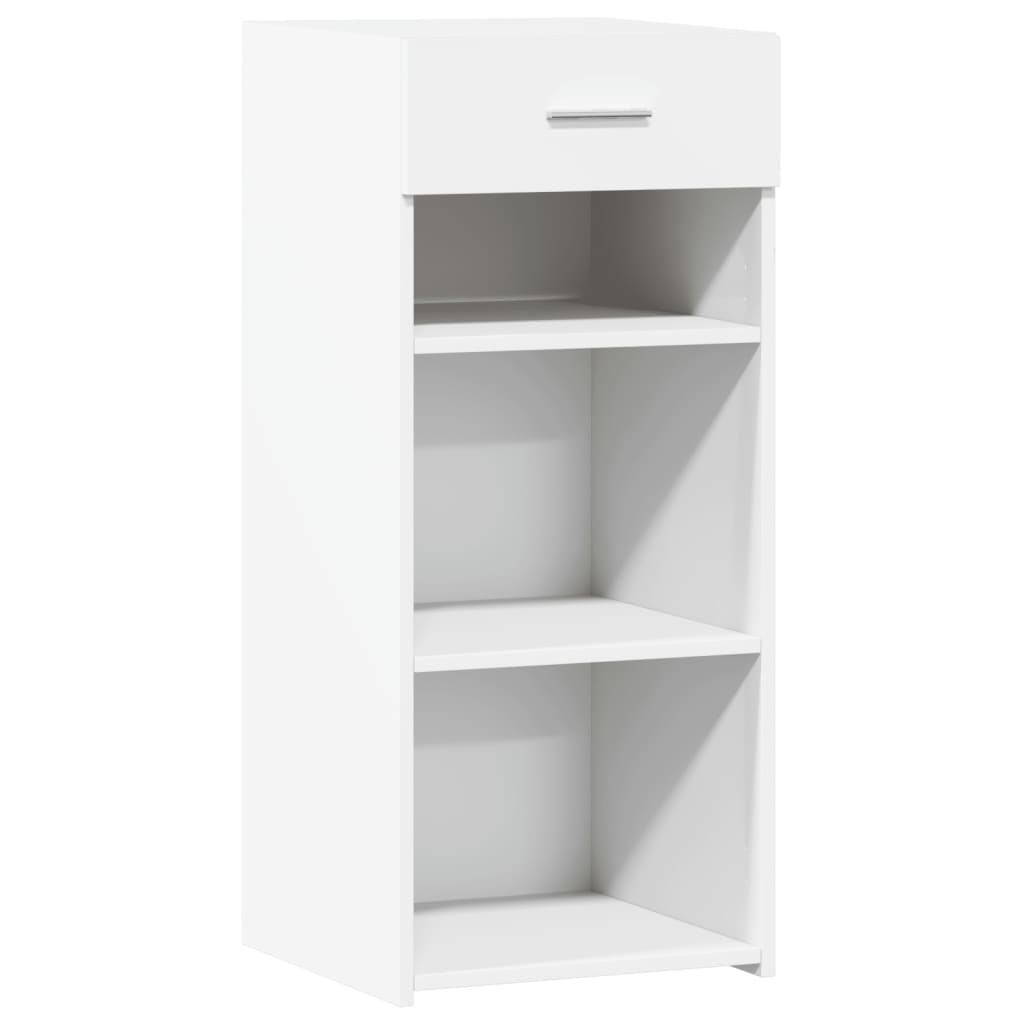 vidaXL Szafka, biała, 40x42,5x93 cm, materiał drewnopochodny