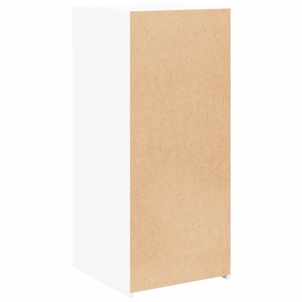 vidaXL Szafka, biała, 40x42,5x93 cm, materiał drewnopochodny
