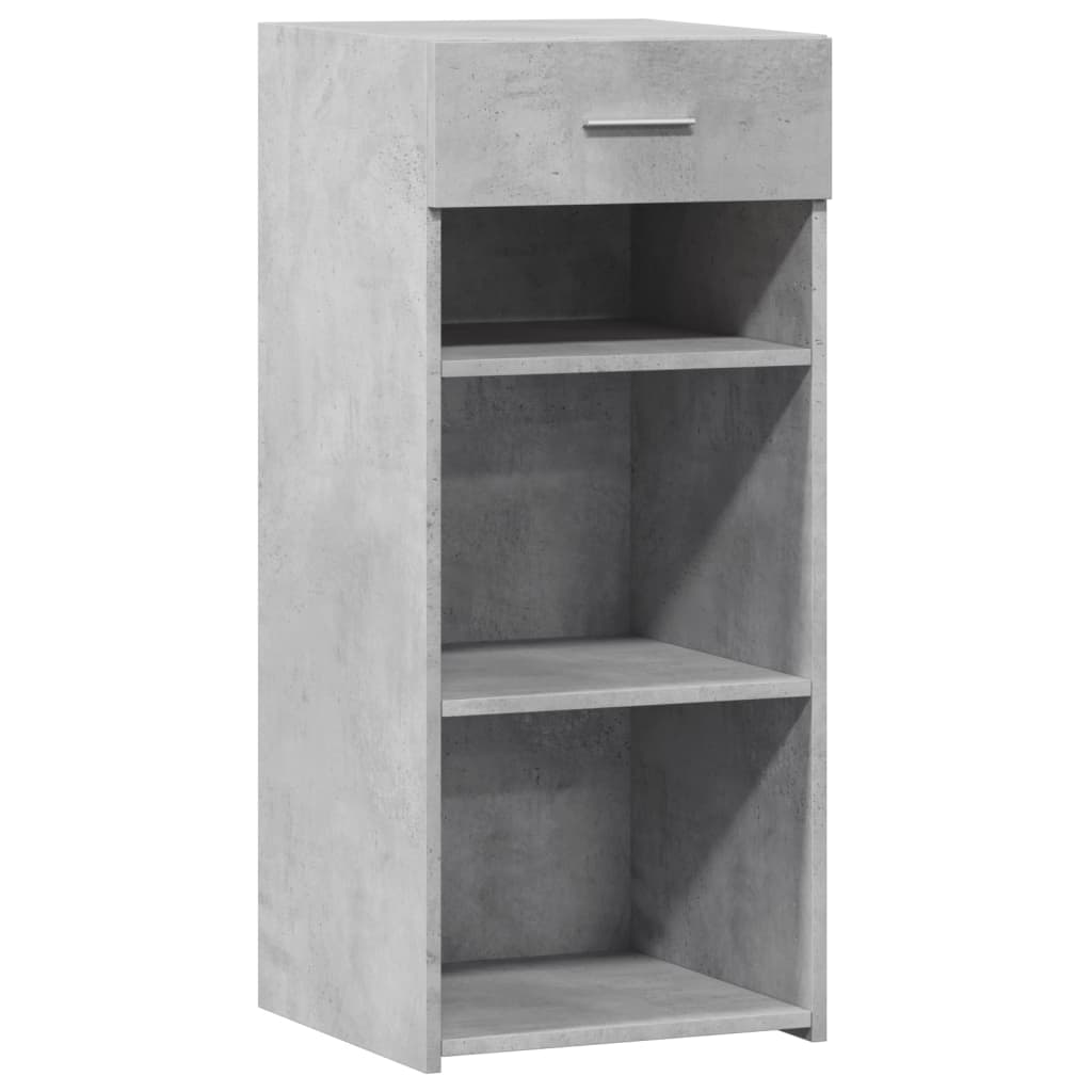 vidaXL Szafka, szarość betonu, 40x42,5x93 cm, materiał drewnopochodny