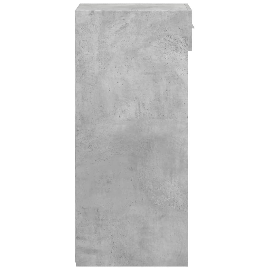 vidaXL Szafka, szarość betonu, 40x42,5x93 cm, materiał drewnopochodny