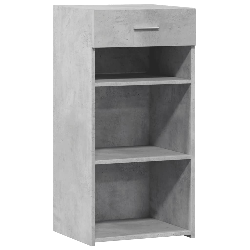 vidaXL Szafka, szarość betonu, 45x42,5x93 cm, materiał drewnopochodny
