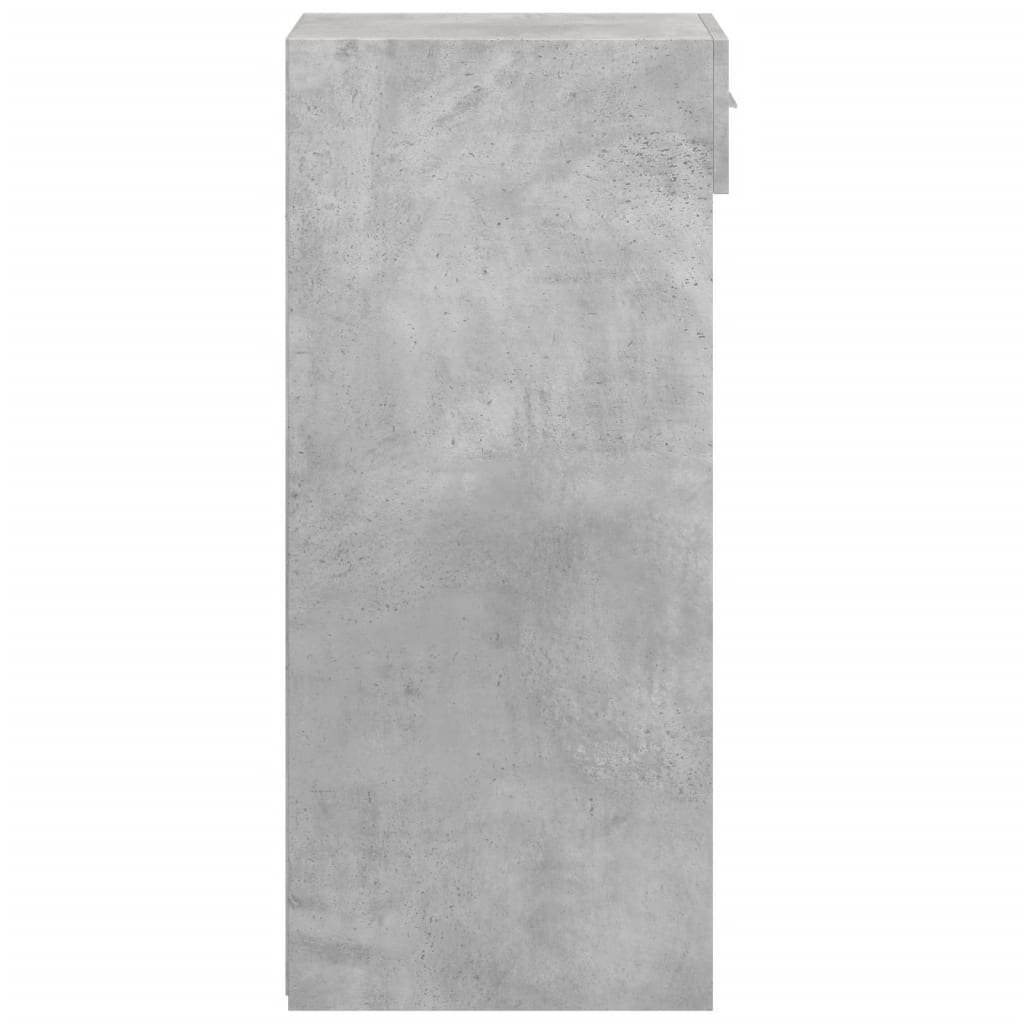 vidaXL Szafka, szarość betonu, 45x42,5x93 cm, materiał drewnopochodny