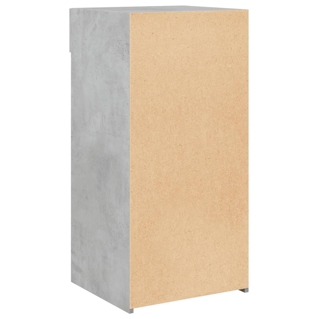 vidaXL Szafka, szarość betonu, 45x42,5x93 cm, materiał drewnopochodny