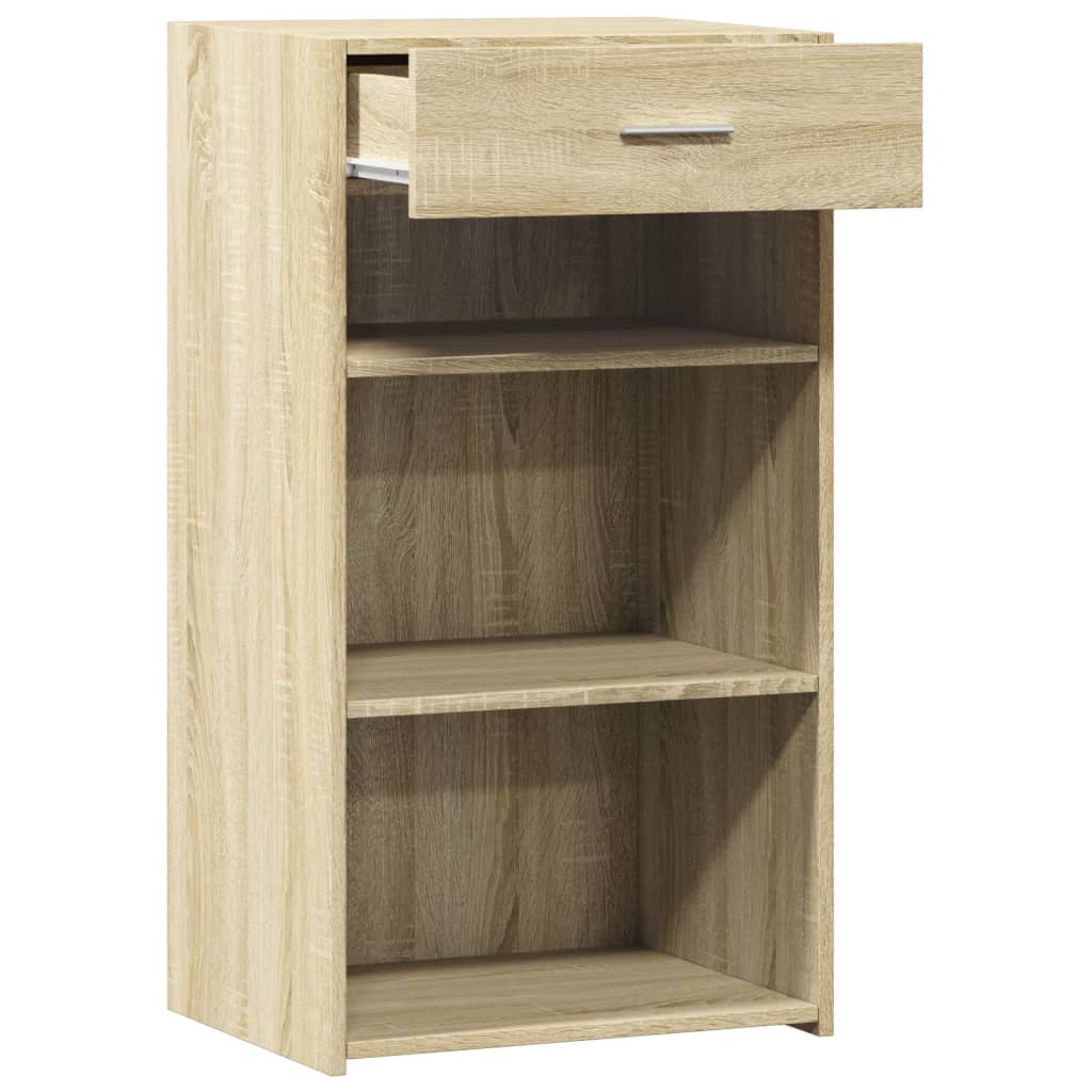 vidaXL Szafka, dąb sonoma, 50x42,5x93 cm, materiał drewnopochodny