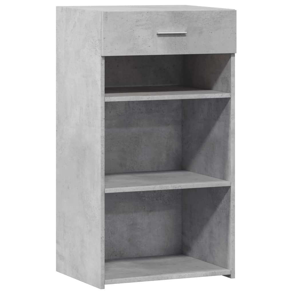 vidaXL Szafka, szarość betonu, 50x42,5x93 cm, materiał drewnopochodny