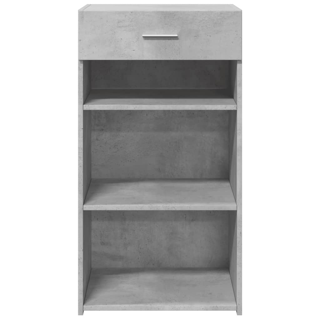 vidaXL Szafka, szarość betonu, 50x42,5x93 cm, materiał drewnopochodny