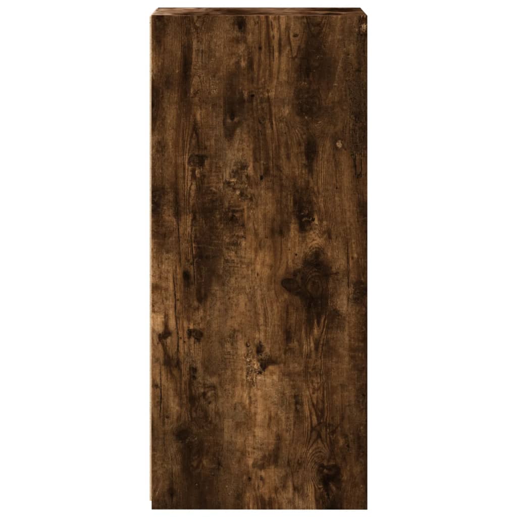 vidaXL Szafka, przydymiony dąb, 30x41x93 cm, materiał drewnopochodny