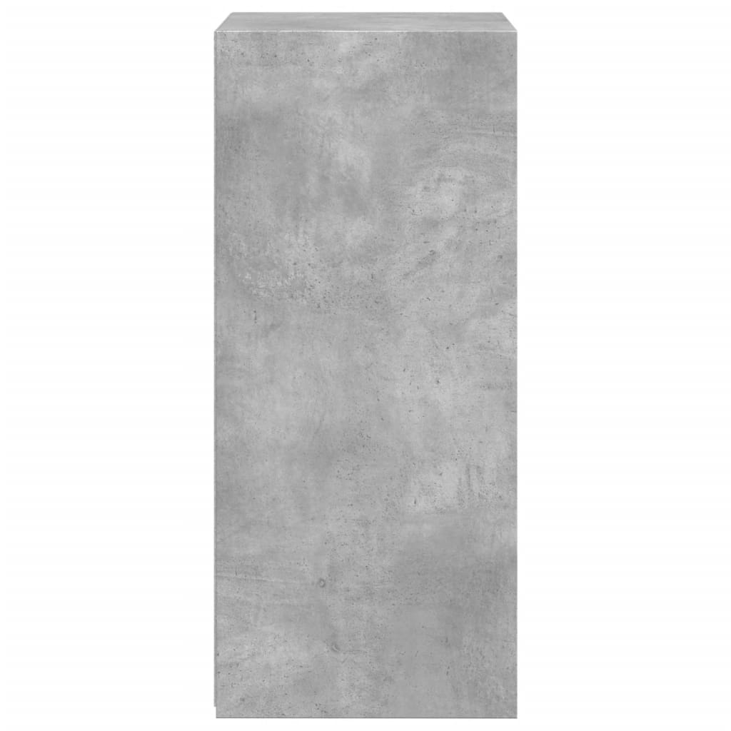 vidaXL Szafka, szarość betonu, 50x41x93 cm, materiał drewnopochodny