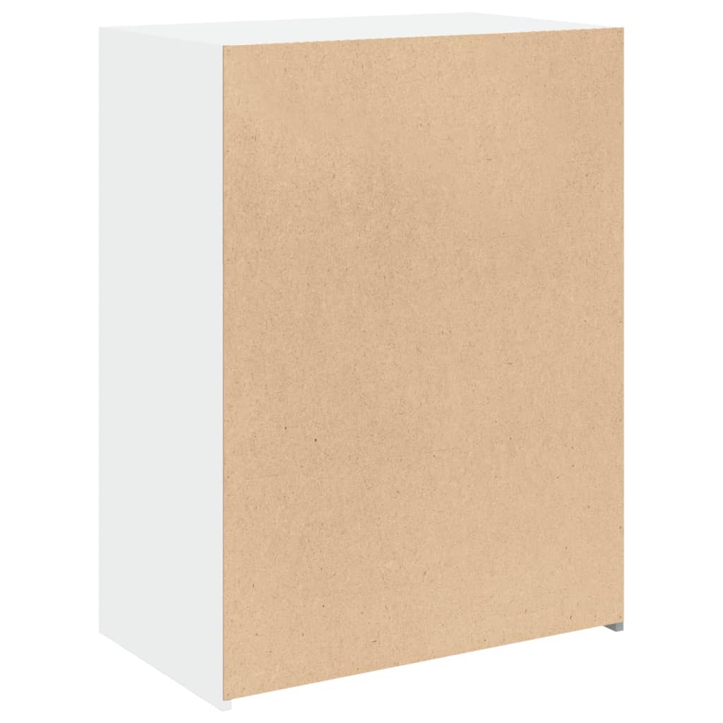 vidaXL Szafka, biała, 70x41x93 cm, materiał drewnopochodny