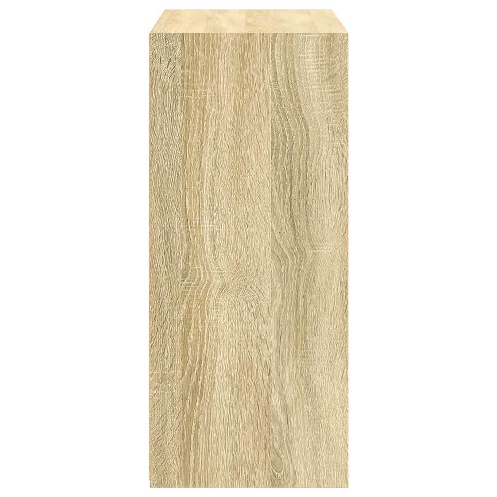 vidaXL Szafka, dąb sonoma, 70x41x93 cm, materiał drewnopochodny