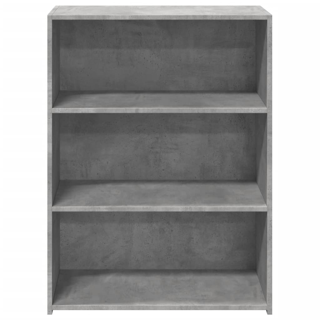 vidaXL Szafka, szarość betonu, 70x41x93 cm, materiał drewnopochodny