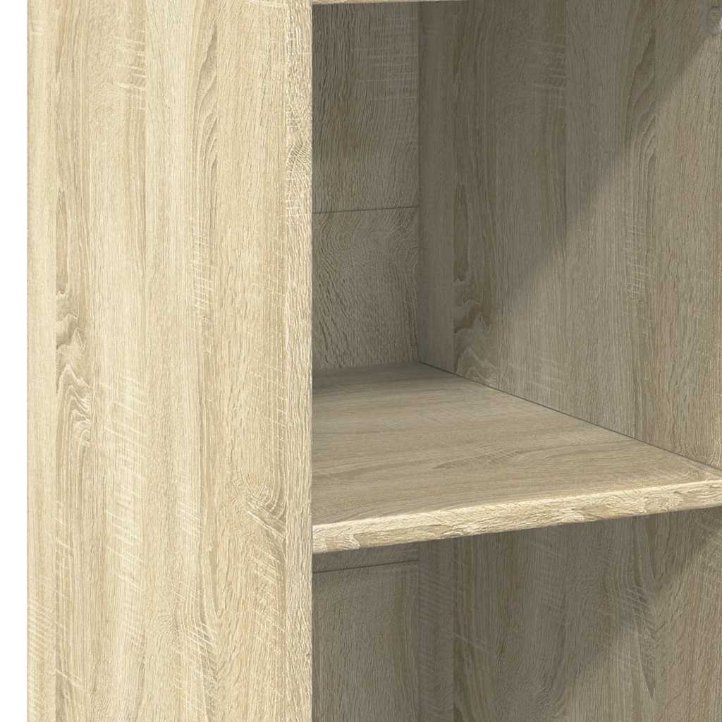 vidaXL Wysoka szafka, dąb sonoma, 40x41x124 cm materiał drewnopochodny