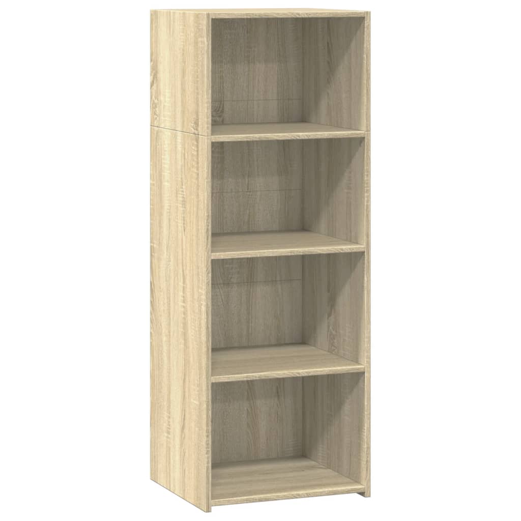 vidaXL Wysoka szafka, dąb sonoma 45x41x124 cm, materiał drewnopochodny