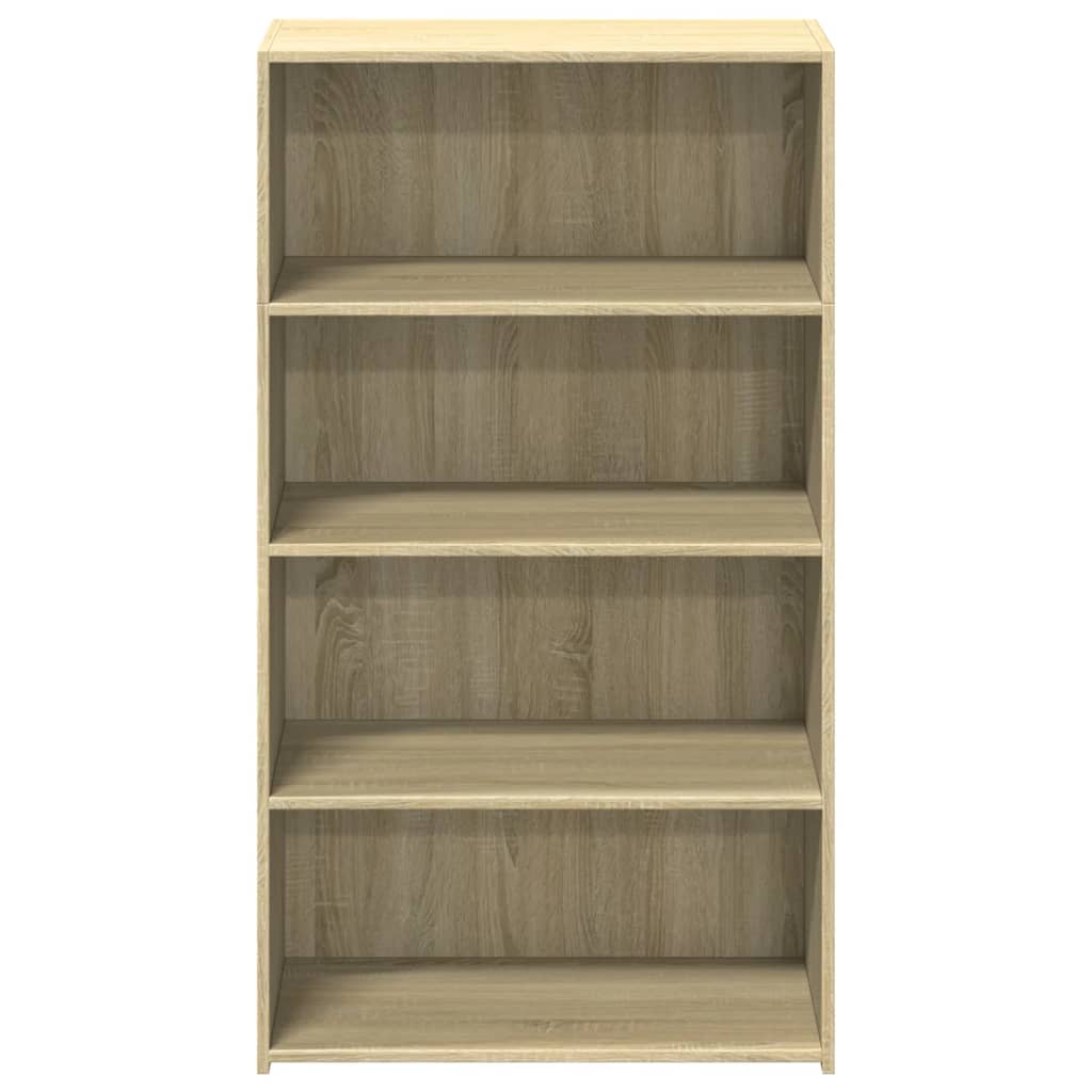 vidaXL Wysoka szafka, dąb sonoma, 70x41x124cm, materiał drewnopochodny