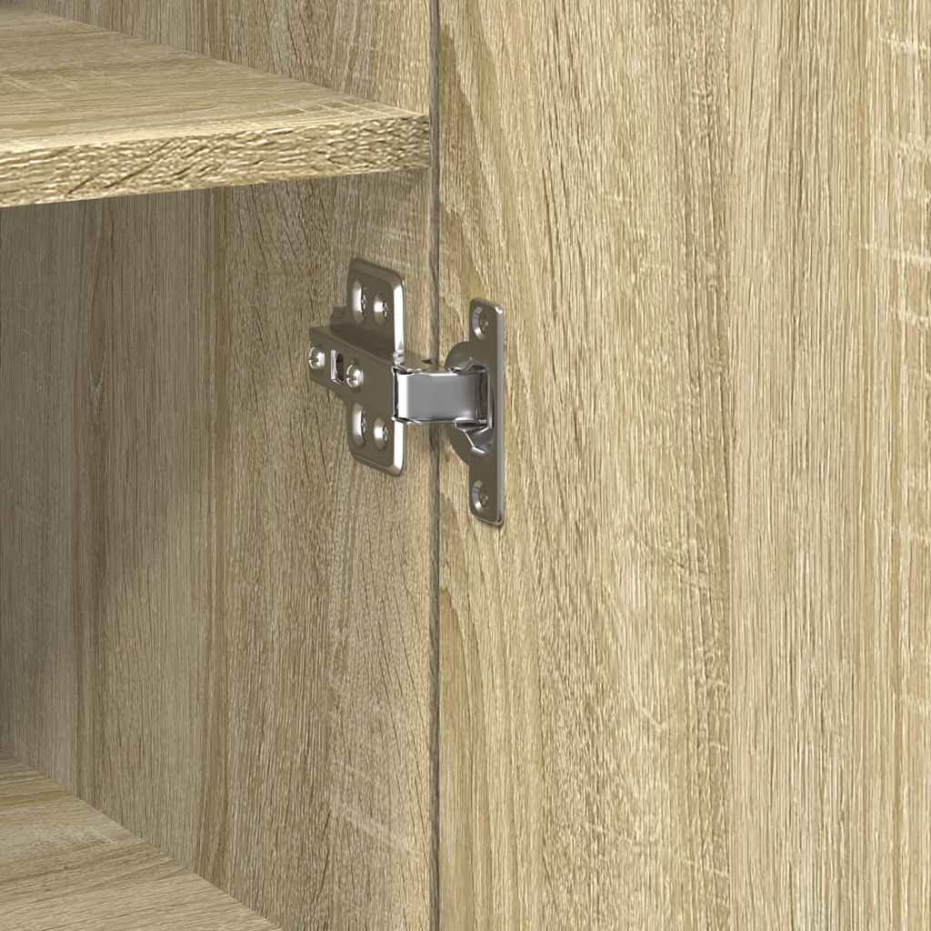 vidaXL Wąska szafka, dąb sonoma, 50x42,5x225 cm