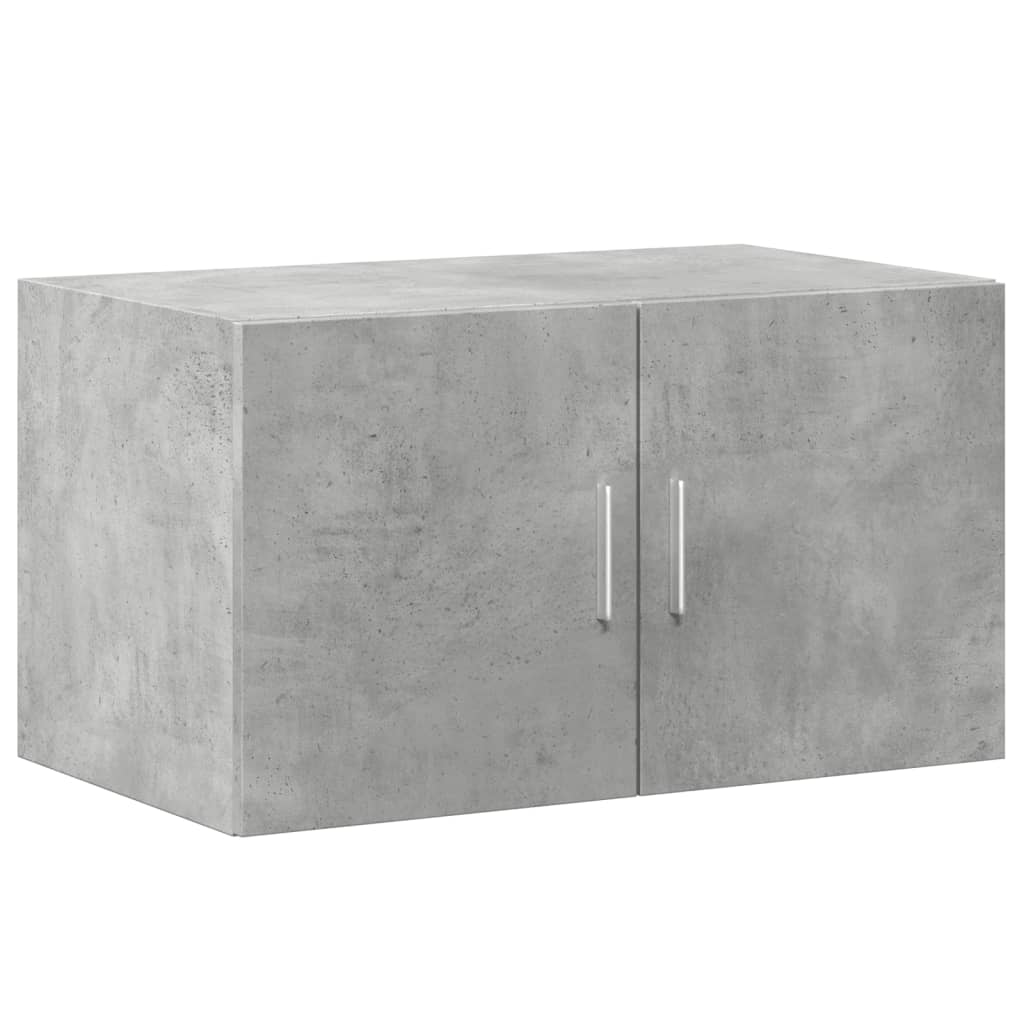 vidaXL Szafka, szarość betonu, 70x42,5x225 cm, materiał drewnopochodny
