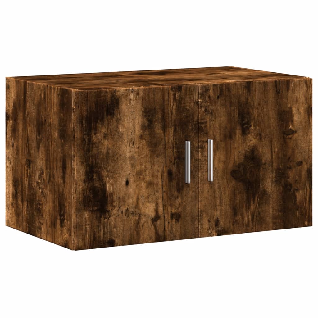 vidaXL Szafka, przydymiony dąb, 70x42,5x225 cm materiał drewnopochodny