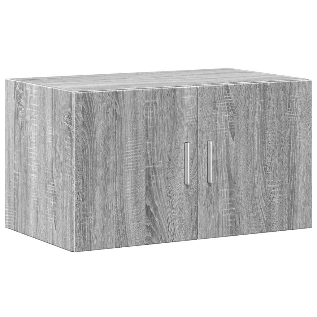 vidaXL Szafka, szary dąb sonoma, 70x42,5x225 cm