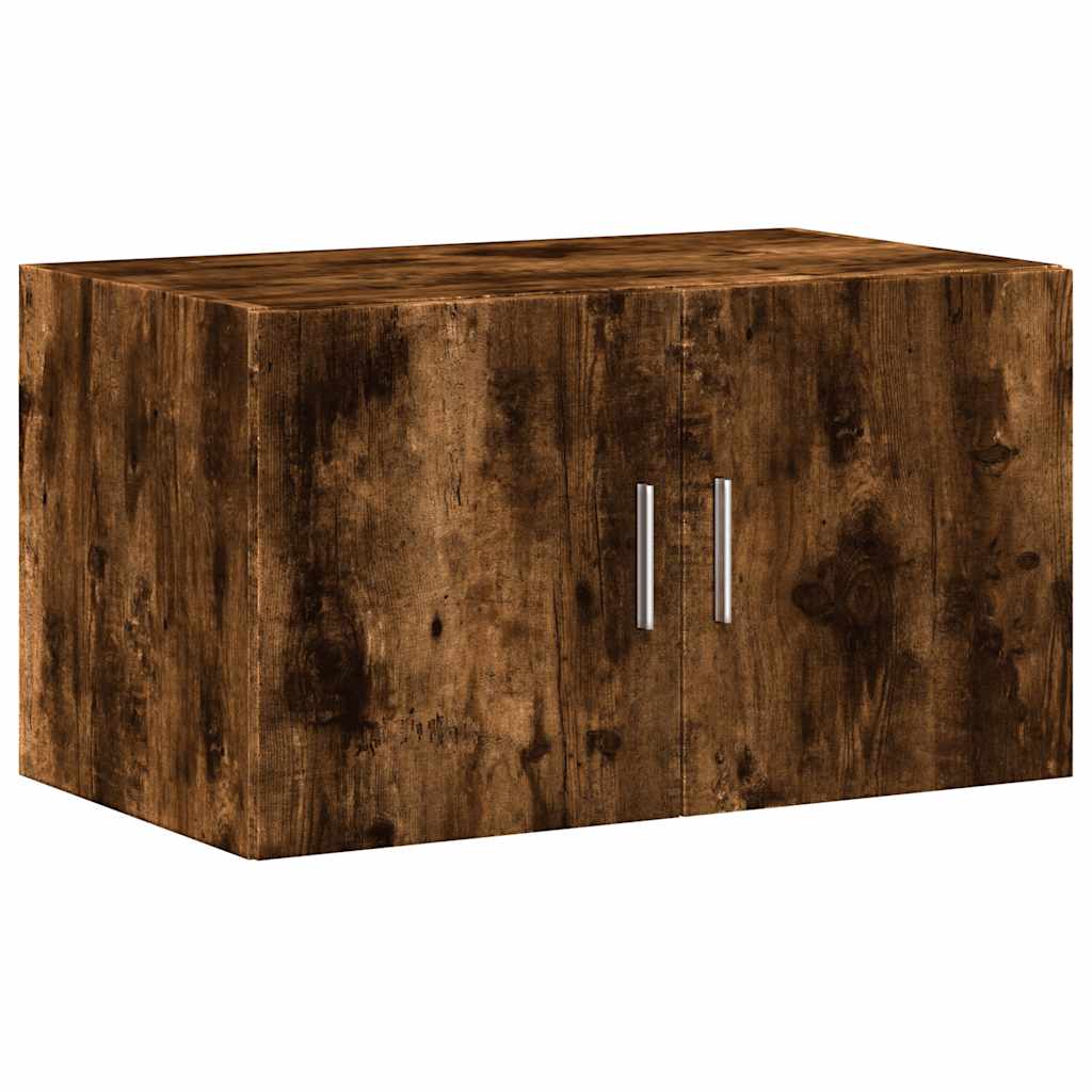 vidaXL Szafka, przydymiony dąb, 70x42,5x225 cm materiał drewnopochodny