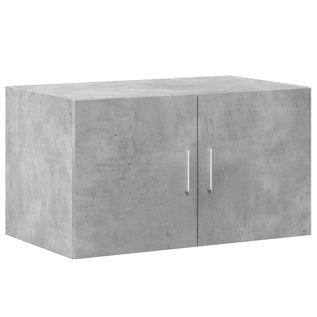 vidaXL Szafka, szarość betonu, 70x42,5x225 cm, materiał drewnopochodny