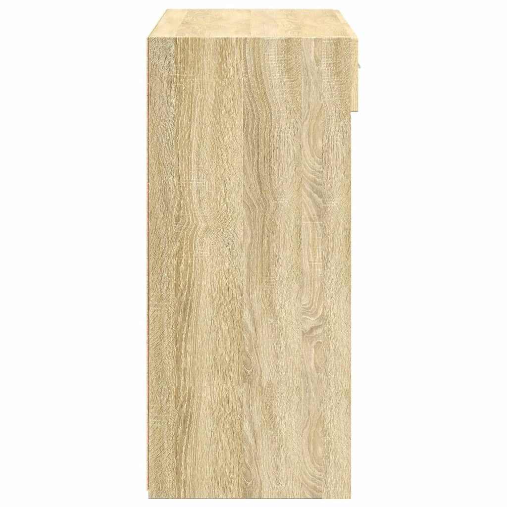 vidaXL Szafka, dąb sonoma, 80x42,5x93 cm, materiał drewnopochodny