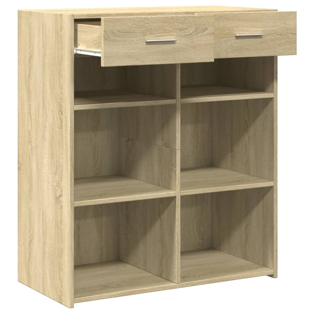 vidaXL Szafka, dąb sonoma, 80x42,5x93 cm, materiał drewnopochodny