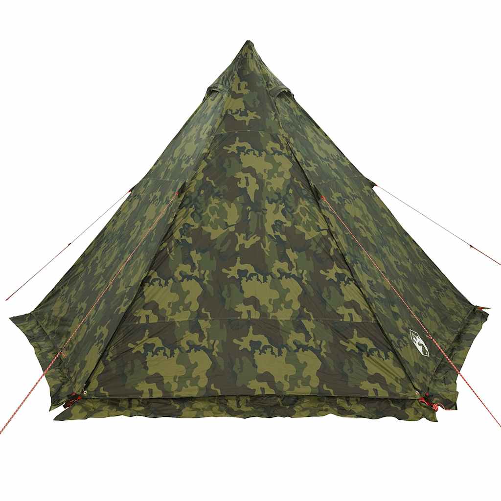 vidaXL Namiot rodzinny tipi, 6-os., moro, wodoszczelny