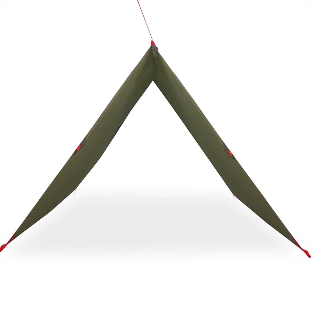 vidaXL Płachta biwakowa, oliwkowa, 306x306 cm, wodoszczelna