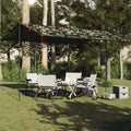 vidaXL Płachta biwakowa, moro, 506x306 cm, wodoszczelna