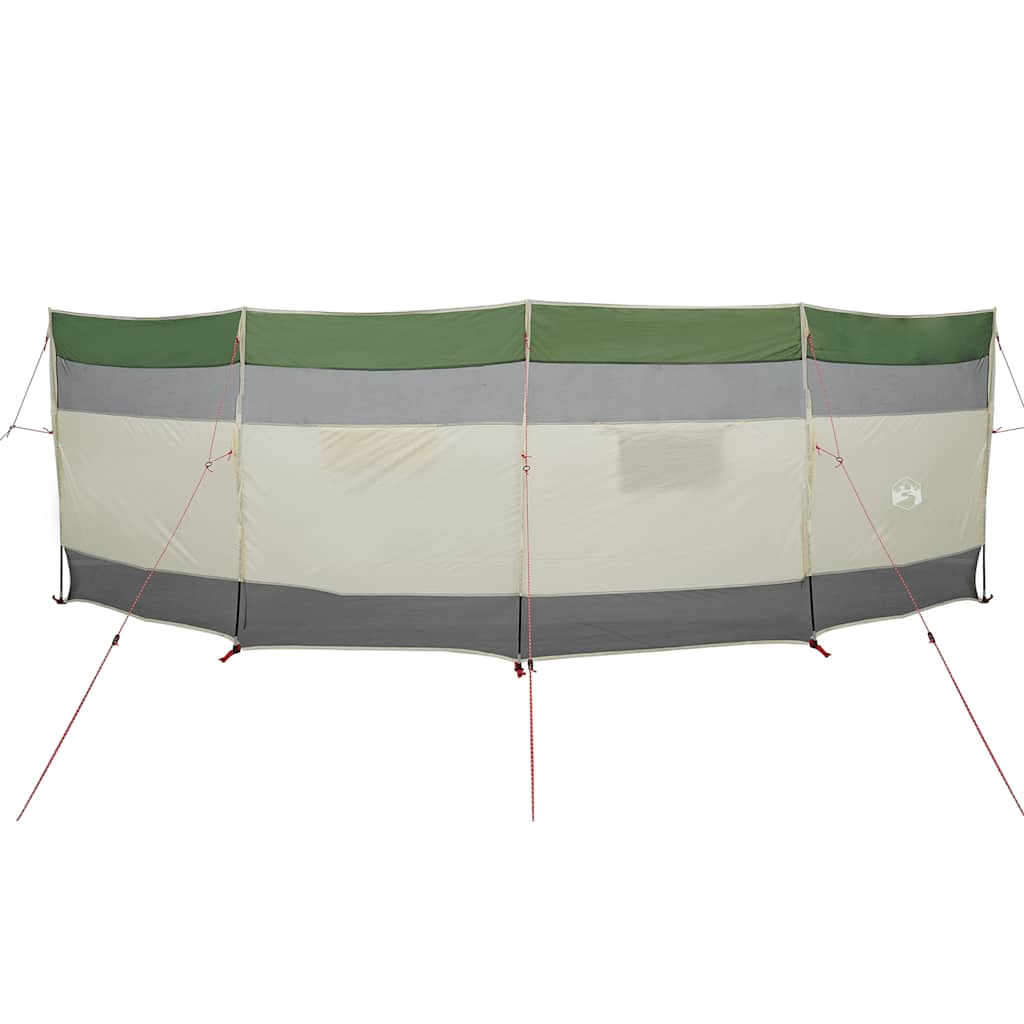 vidaXL Camping Wiatrochron Zielony 510x153 cm Wodoodporny