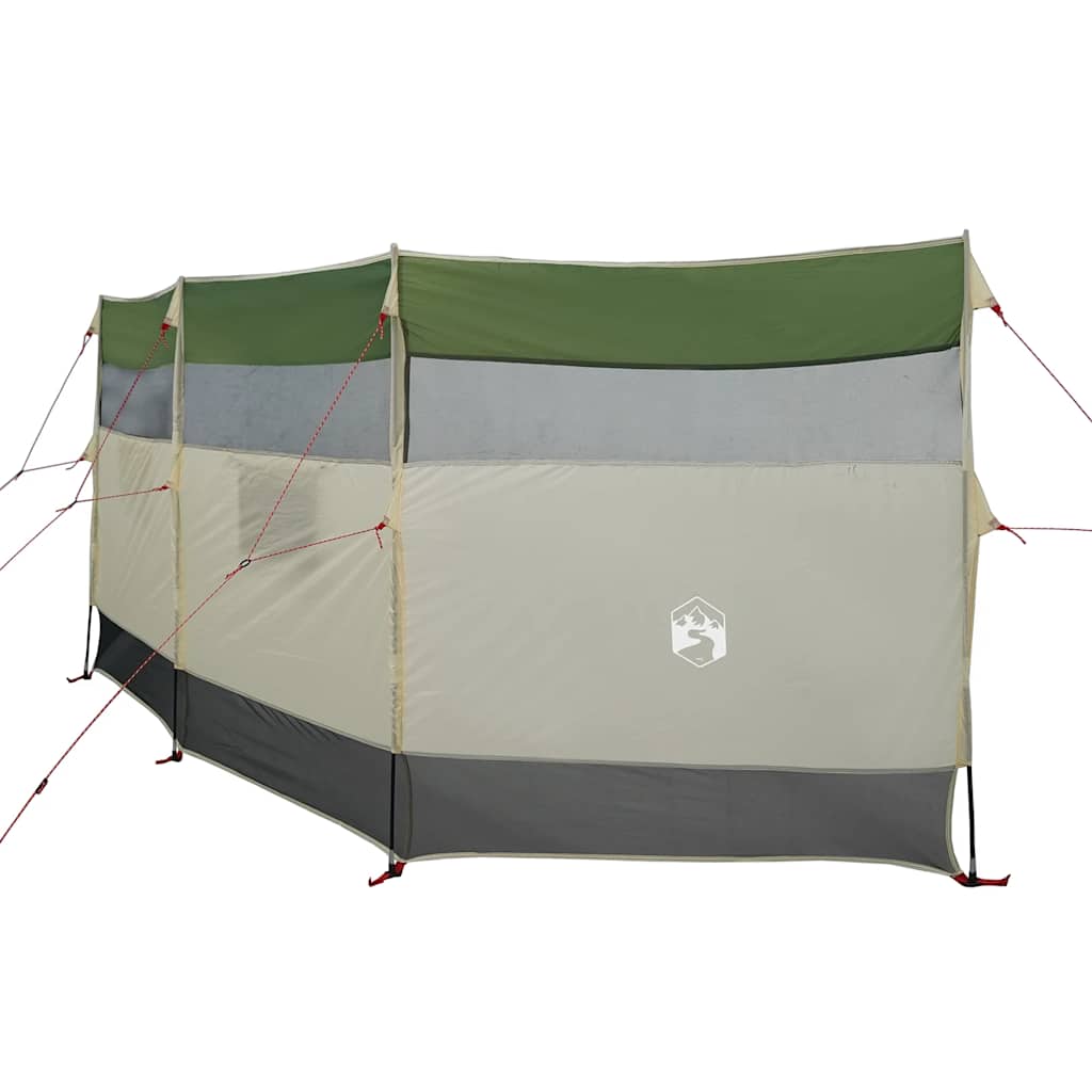 vidaXL Camping Wiatrochron Zielony 510x153 cm Wodoodporny
