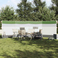 vidaXL Camping Wiatrochron Zielony 510x153 cm Wodoodporny