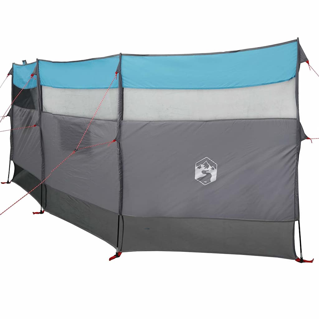 vidaXL Camping Windbreak Niebieski 510x153 cm Wodoodporny