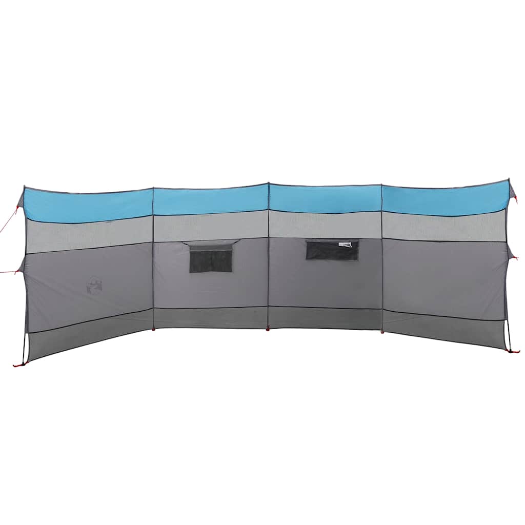 vidaXL Camping Windbreak Niebieski 510x153 cm Wodoodporny
