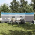 vidaXL Camping Windbreak Niebieski 510x153 cm Wodoodporny