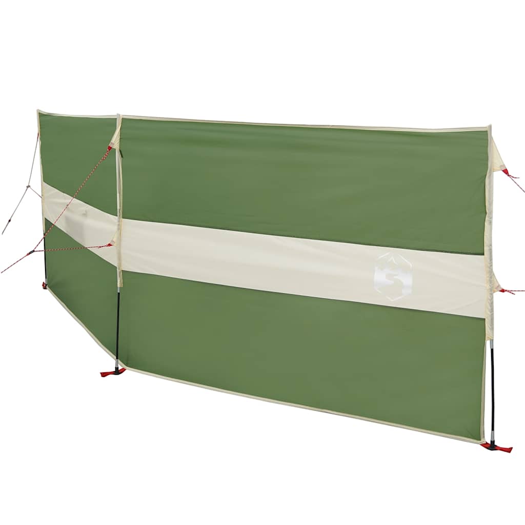 vidaXL Camping Wiatrochron Zielony 344x120 cm Wodoodporny