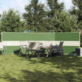 vidaXL Camping Wiatrochron Zielony 490x123 cm Wodoodporny