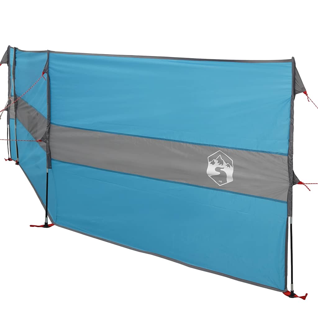 vidaXL Camping Windbreak Niebieski 490x123 cm Wodoodporny