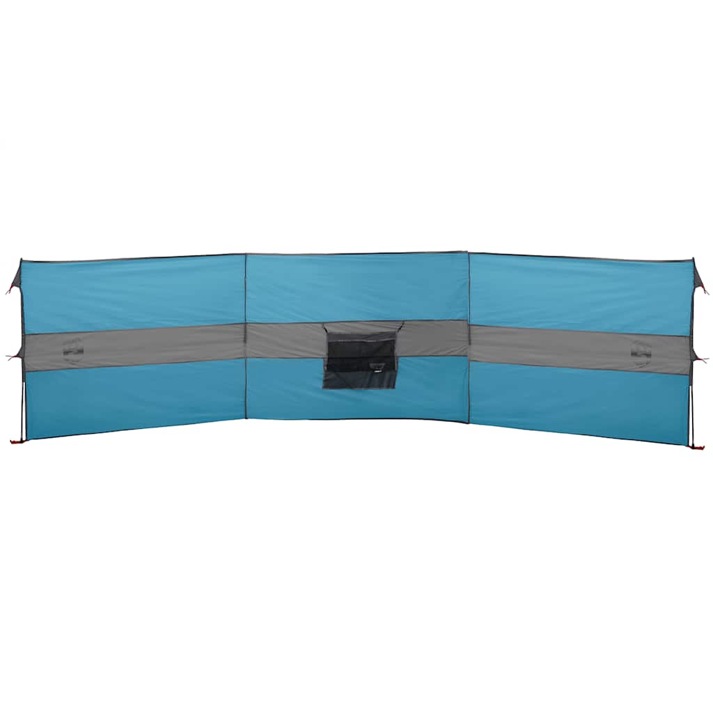 vidaXL Camping Windbreak Niebieski 490x123 cm Wodoodporny