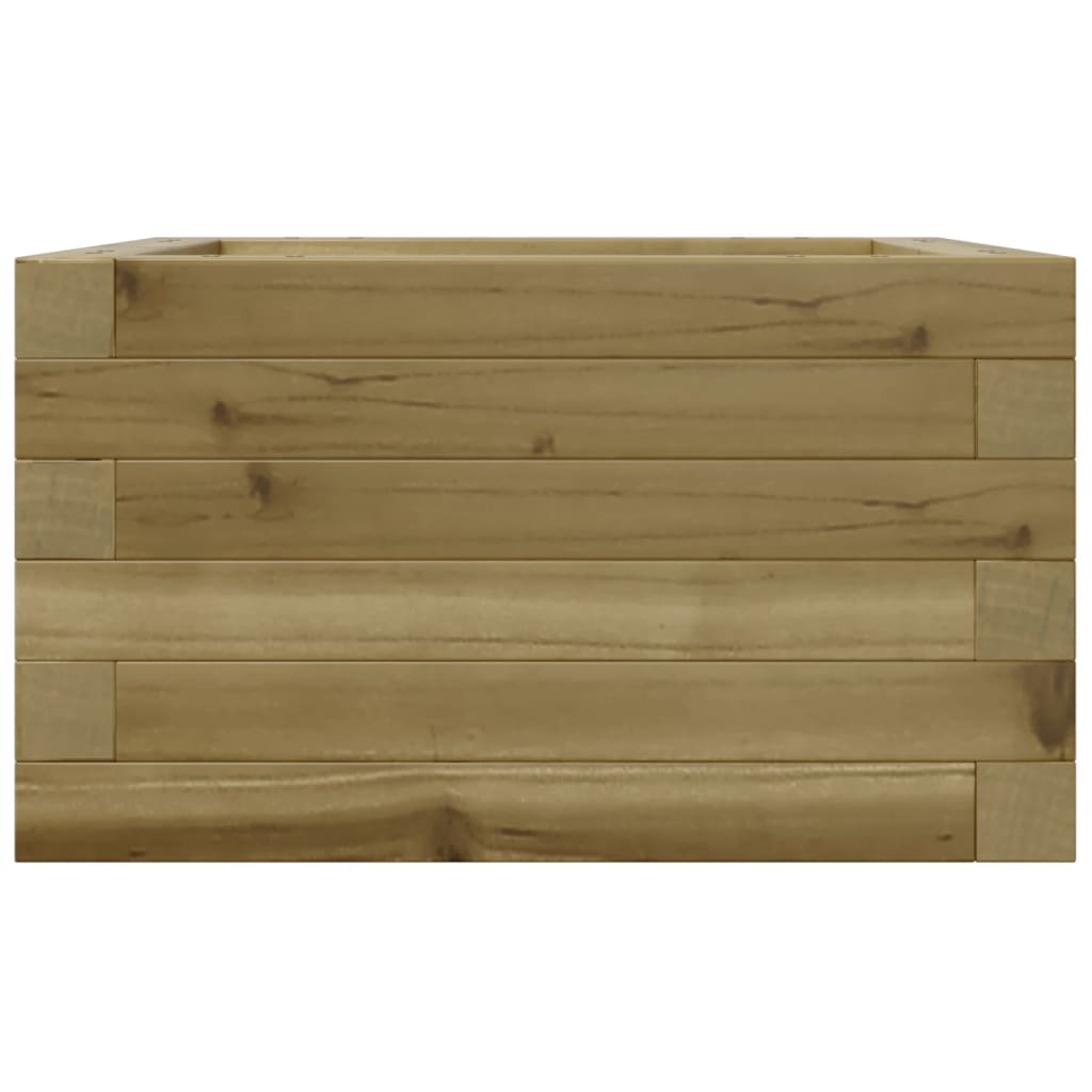vidaXL Donica ogrodowa, 40x40x23 cm, impregnowane drewno sosnowe
