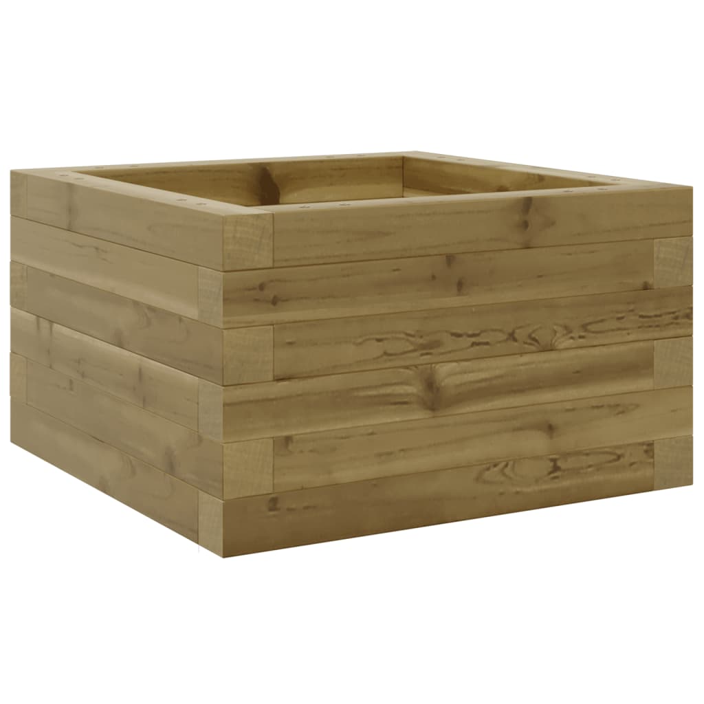 vidaXL Donica ogrodowa, 40x40x23 cm, impregnowane drewno sosnowe
