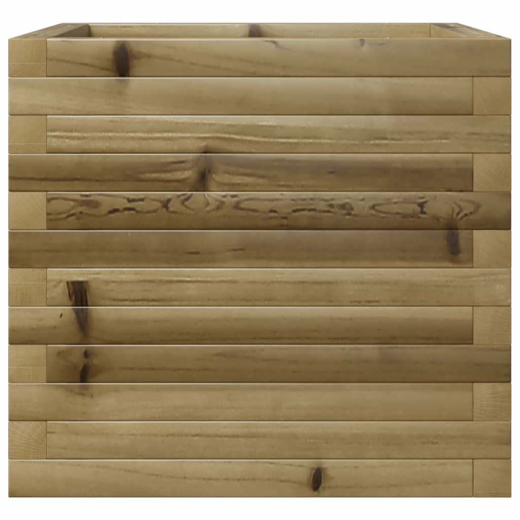 vidaXL Donica ogrodowa, 50x50x45,5 cm, impregnowane drewno sosnowe