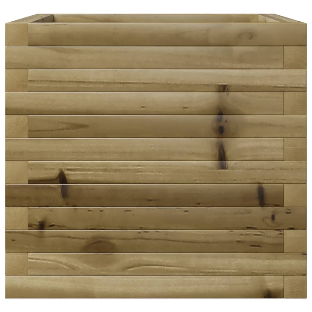 vidaXL Donica ogrodowa, 50x50x45,5 cm, impregnowane drewno sosnowe